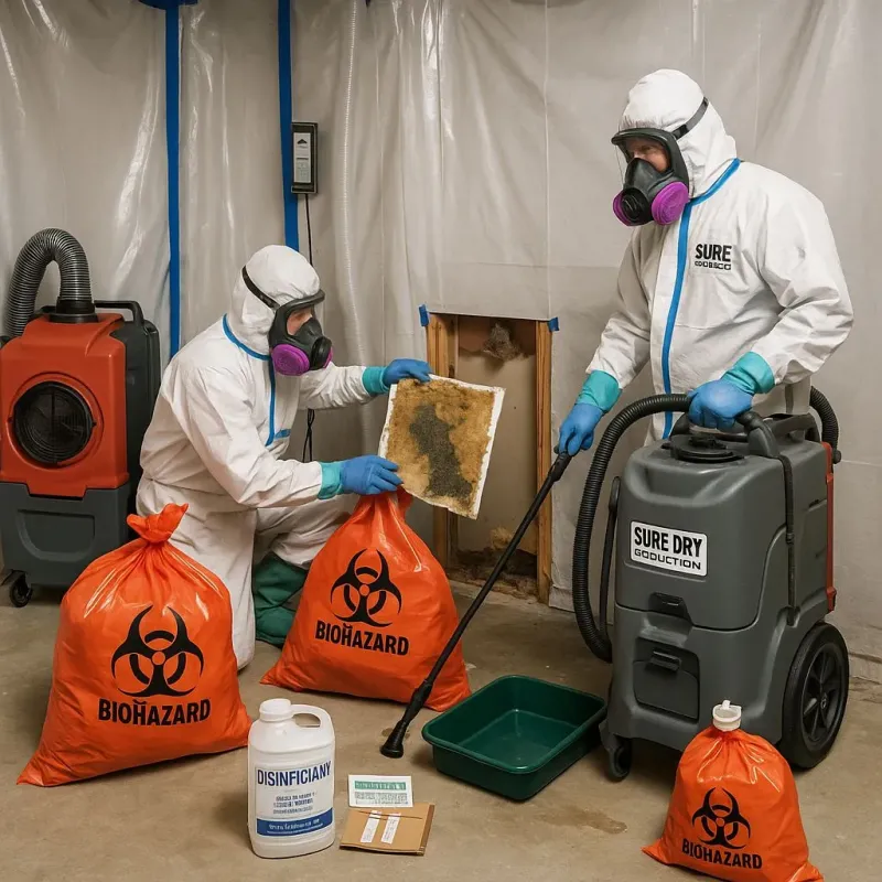 Contaminated Water Handling Protocols process in La Puebla, NM